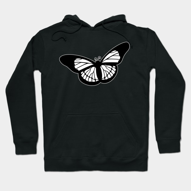 Butterfly Hoodie by BarnawiMT